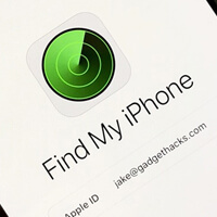 Bật Find My iPhone iOS 14